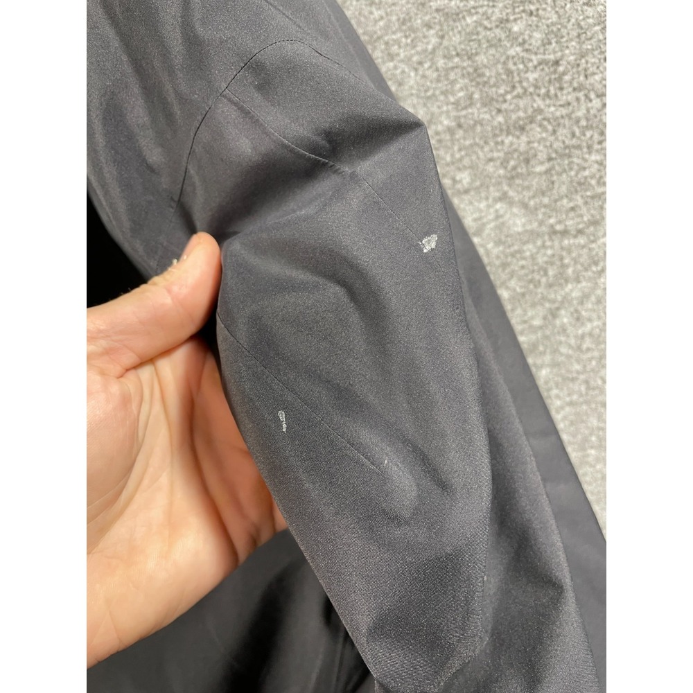 Arc'teryx Jacket Womens Large Black Theta AR Hooded Waterproof Rain Shell - Picture 13 of 16